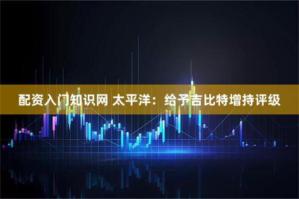 配资入门知识网 太平洋：给予吉比特增持评级